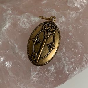 Alex And Ani Gold Pendant “Key To Life”